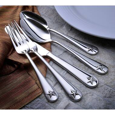 Oneida Colonial Boston 45 Piece Flatware Set, Service for 8